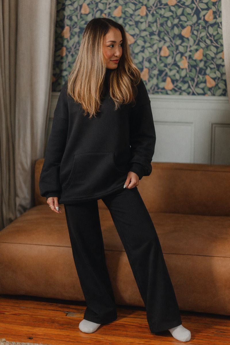 Stoln Hours Oversized Knitted Hoodie